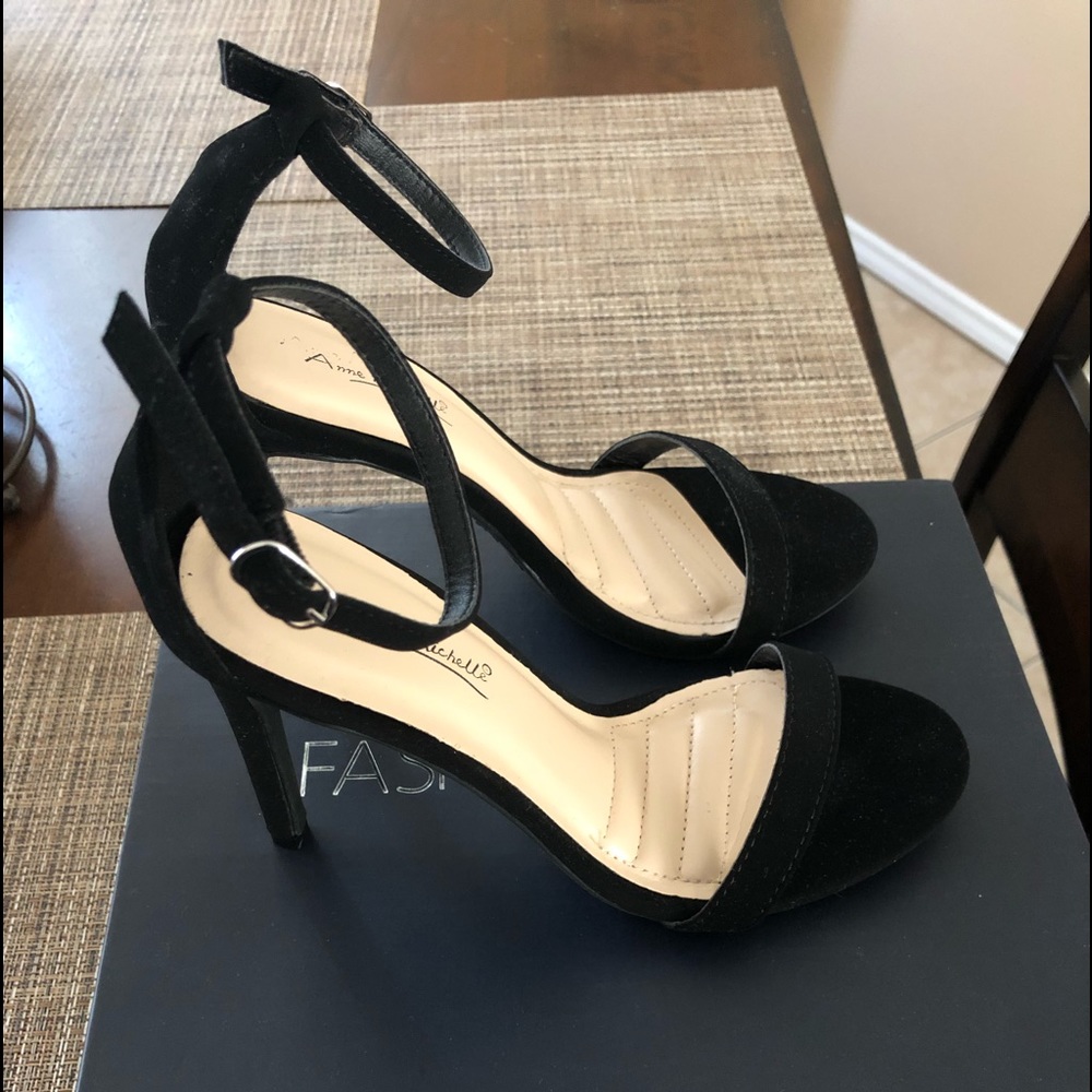 Black heels